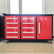 Chery Industrial 5.5ft Heavy Duty Mobile Workbench with Cabinet & 10 Drawers