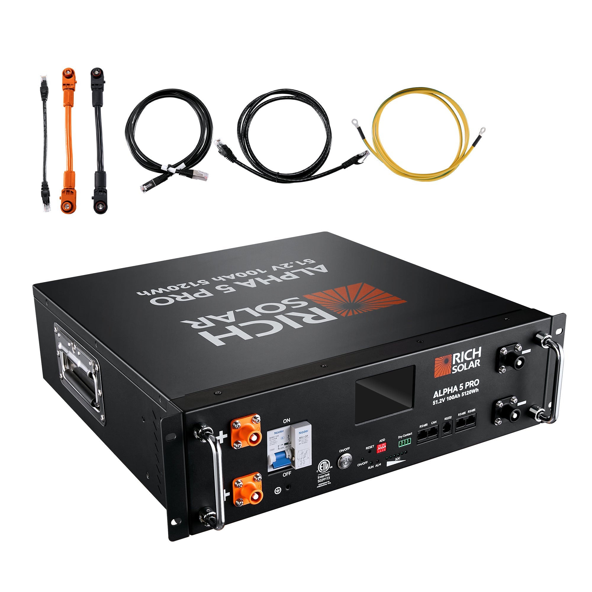 Complete Off-Grid Solar Kit RS-H6548 | 8000W PV Input 48V 120VAC Output + 6560(16x410) Watt Solar PV [KIT-SR0001]