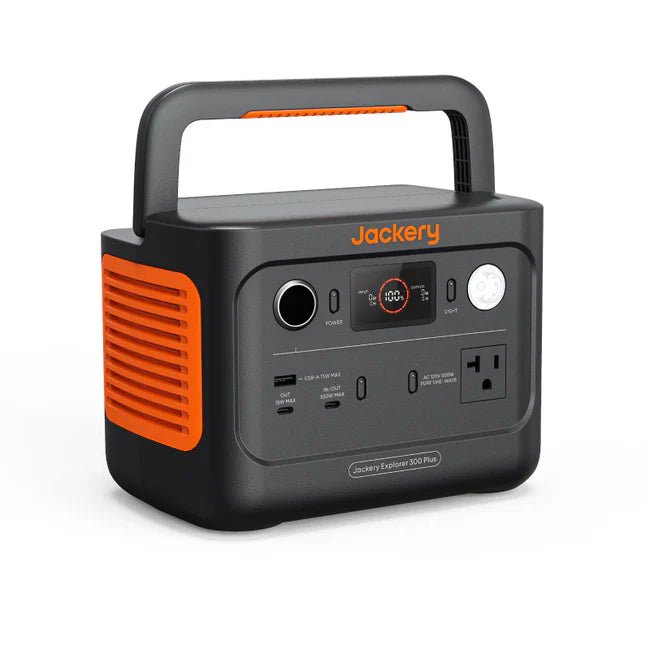Jackery Explorer 300 Plus Solar Generator + SolarSaga 40W Portable Solar Panel