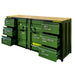 Chery Industrial 6.5ft Workbench Cabinet with 6 Drawers