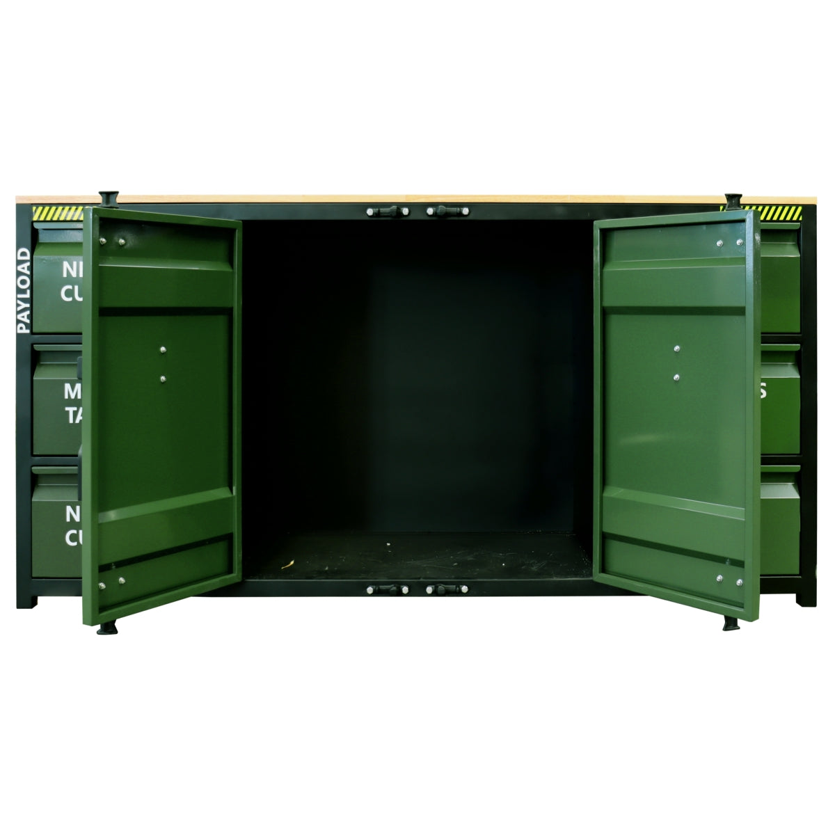 Chery Industrial 6.5ft Workbench Cabinet with 6 Drawers