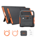 Jackery Explorer 1000 Plus Solar Generator + 2 x SolarSaga 100W Portable Solar Panel