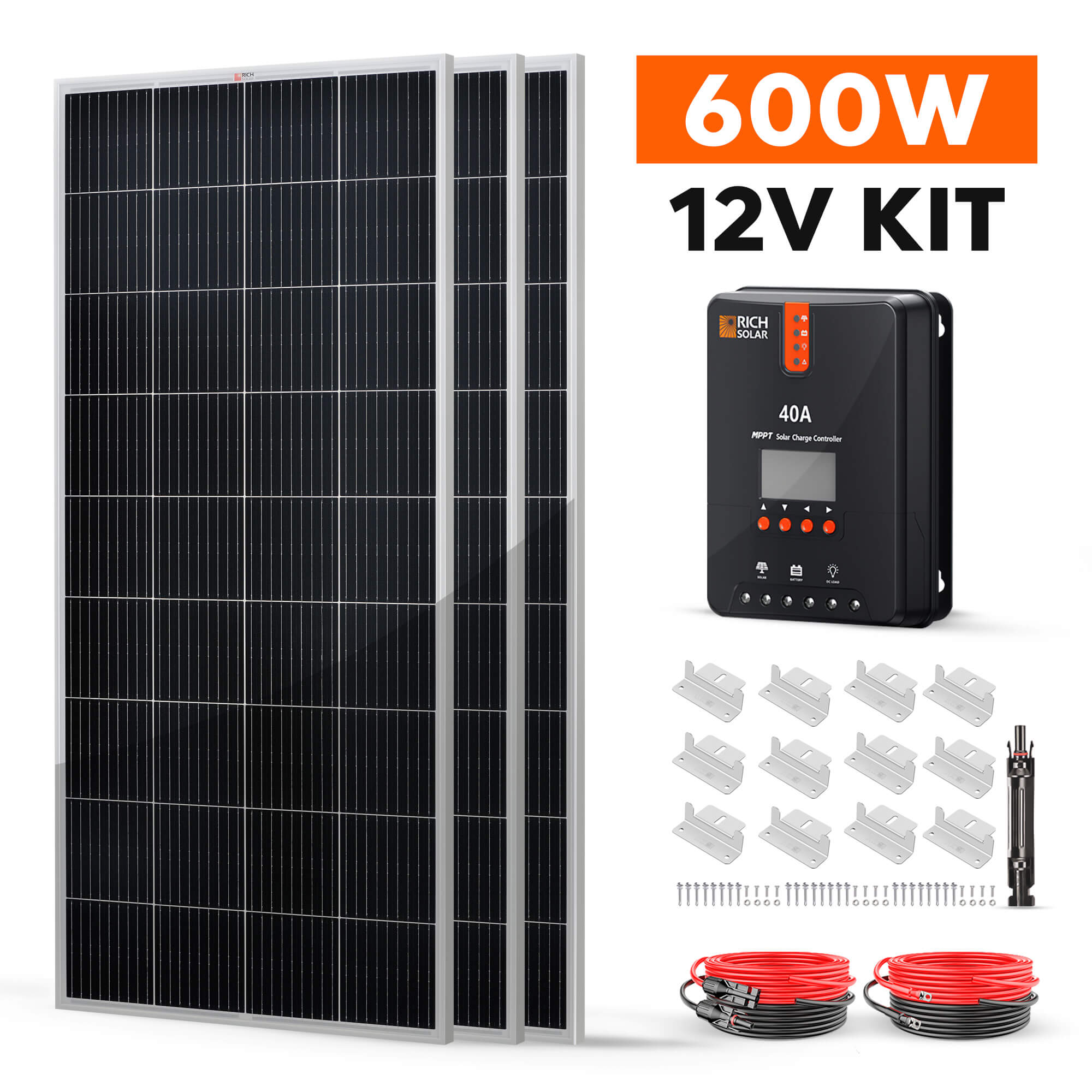 600 Watt Solar Kit