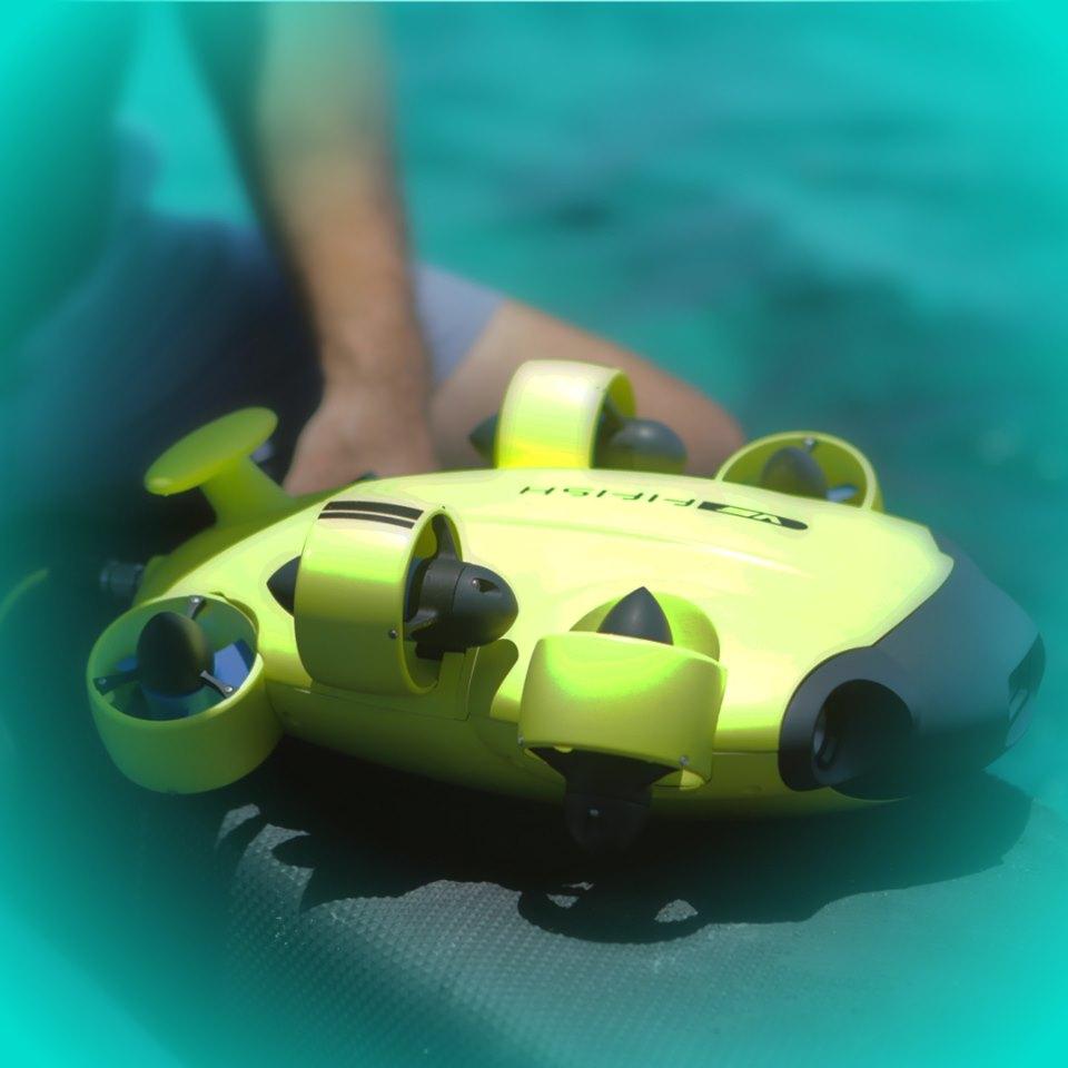 QYSea | Fifish V6 Underwater Robot ROV with VR Goggles