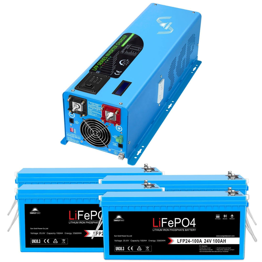 6000W DC 24V/ 48V Split Phase Pure Sine Wave Inverter With Charger - 6KW 48V Inverter UL1741 [Brand New]