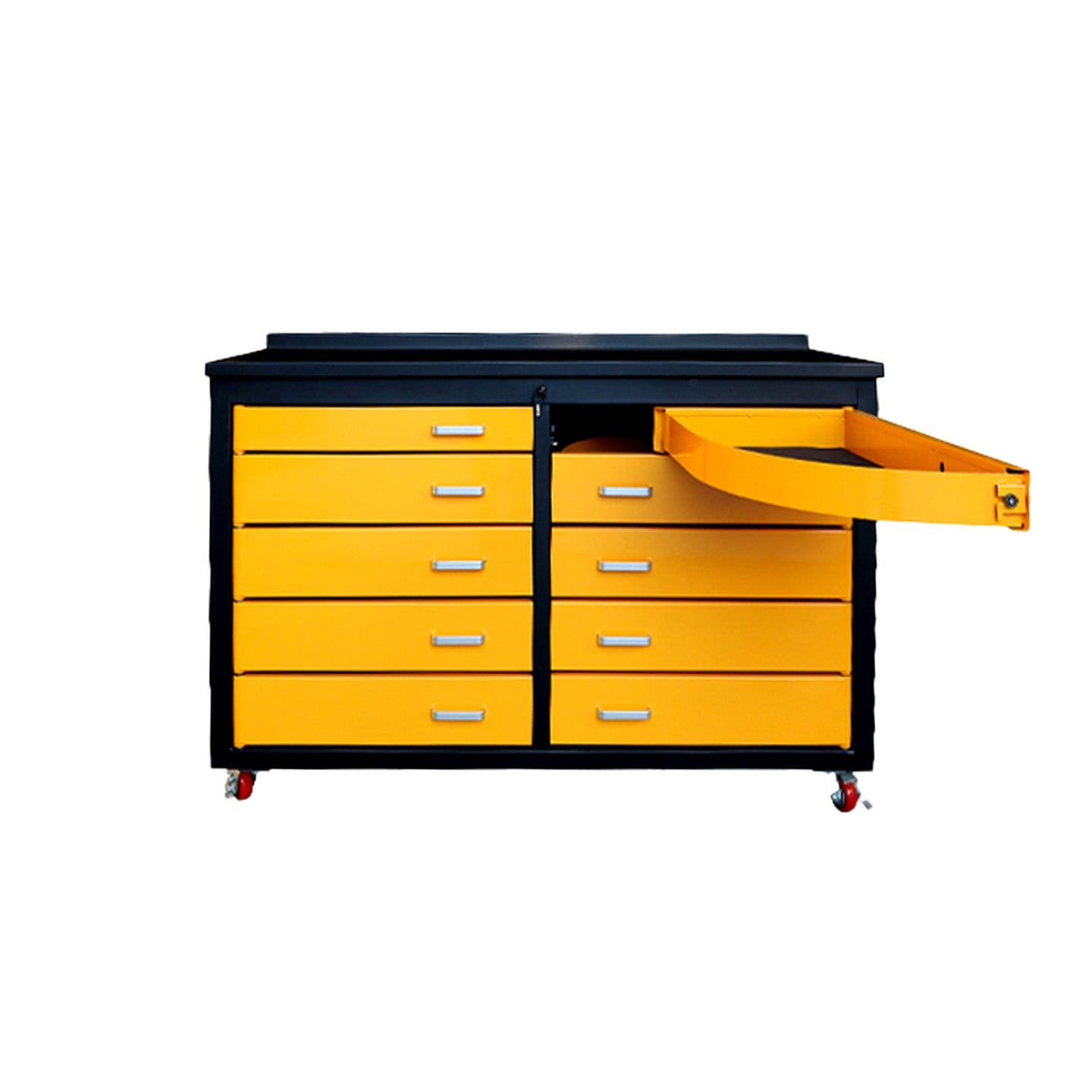 Chery Industrial 6ft Heavy Duty Mobile Workbench with 10 Drawers