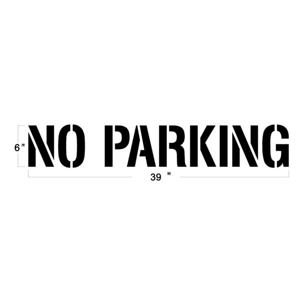 Newstripe | No Parking Stencils | 10001962