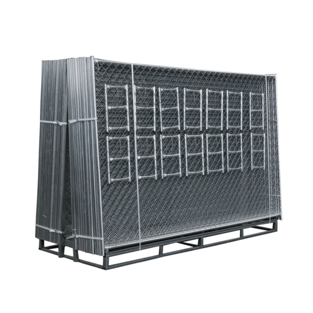 Chery Industrial 10x6 ft Chain Link Construction Fence (20pcs)