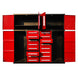 Chery Industrial 7ft Garage Storage Cabinet with 16 Drawers