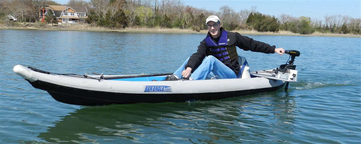 Sea Eagle Classic 385ftc FastTrack™ - Pro - On Water