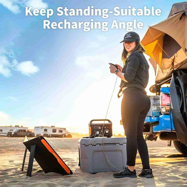 Jackery Solar Generator 500 + SolarSaga 100W Portable Solar Panel