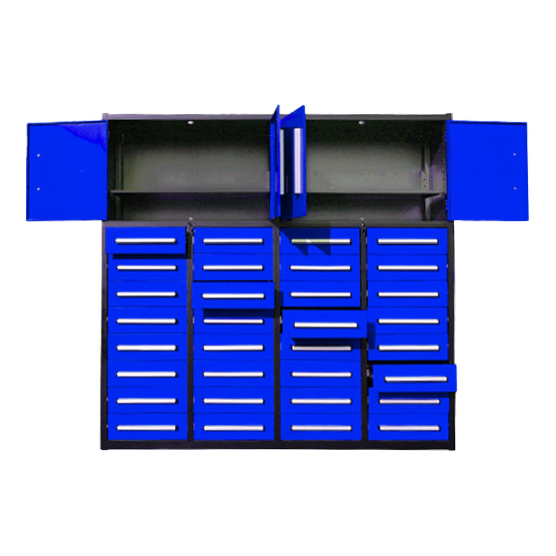 Chery Industrial 7ft Garage Storage Cabinet (32 Drawers & 2 Cabinets)