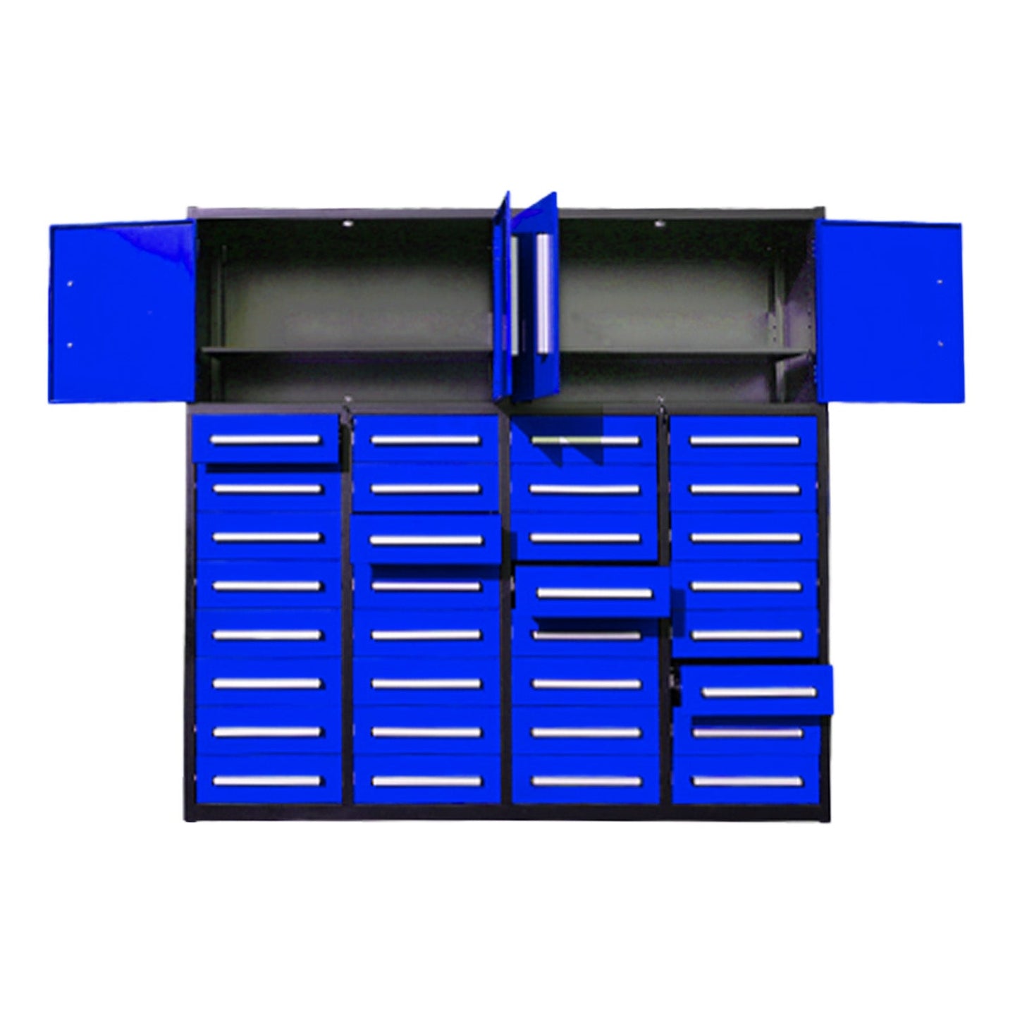 Chery Industrial 7ft Garage Storage Cabinet (32 Drawers & 2 Cabinets)