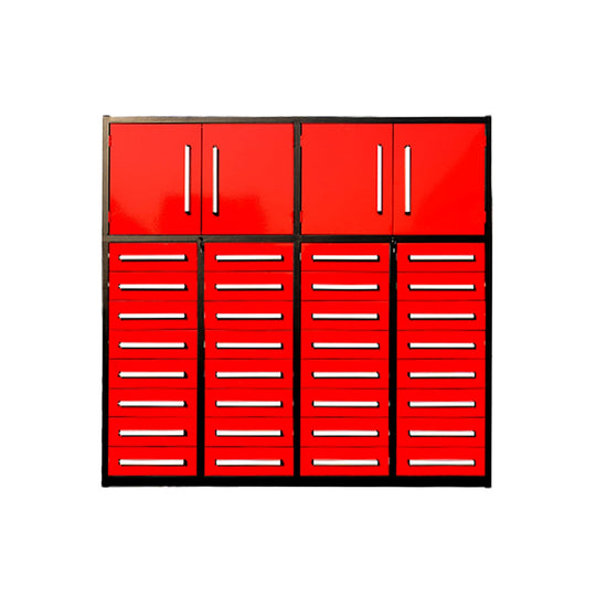 Chery Industrial | 7ft Garage Storage Cabinet (32 Drawers & 2 Cabinets)