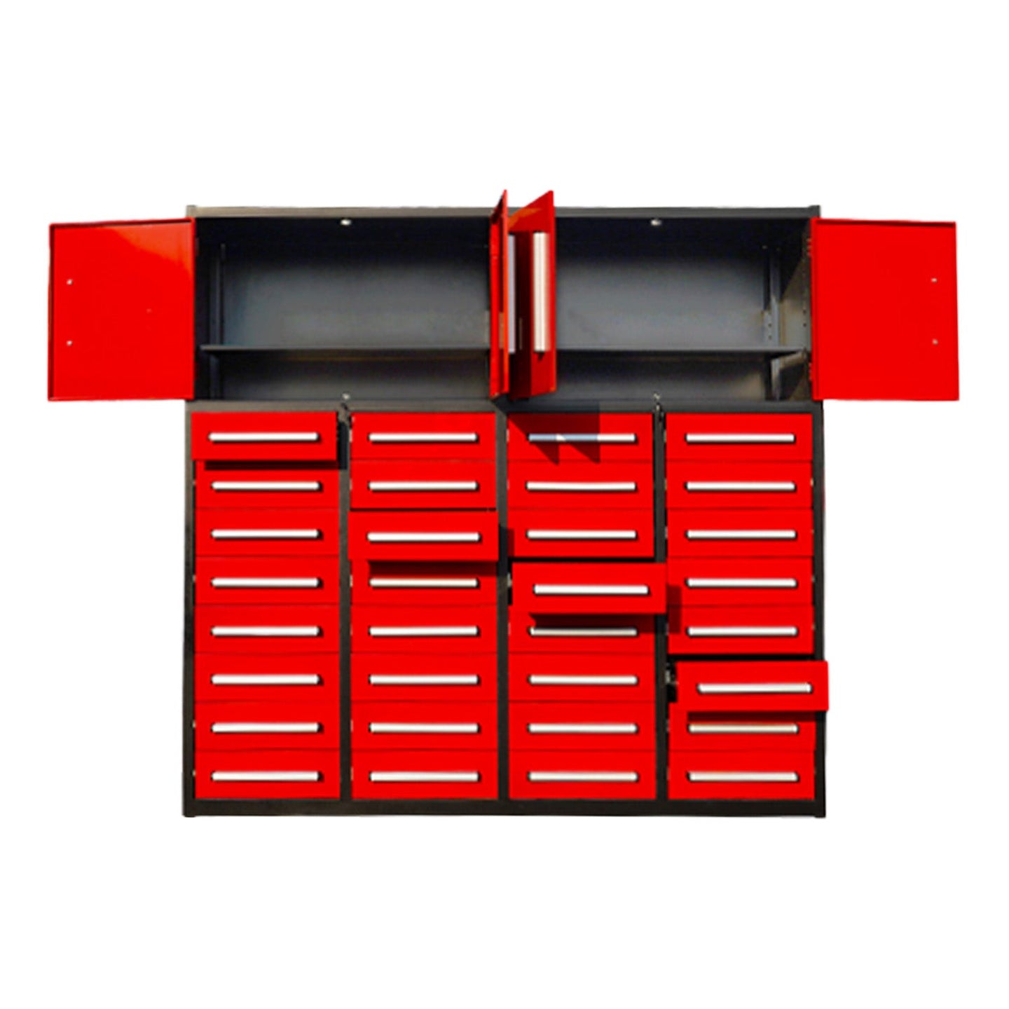 Chery Industrial 7ft Garage Storage Cabinet (32 Drawers & 2 Cabinets)