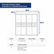 Chery Industrial 7ft Garage Storage Cabinet (8 Drawers & 4 Cabinets)