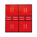 Chery Industrial 7ft Garage Storage Cabinet (8 Drawers & 4 Cabinets)