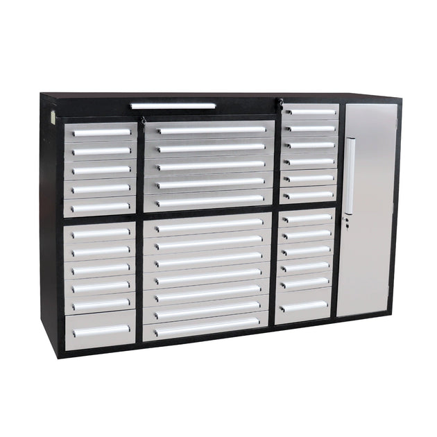 Chery Industrial | 7ft Garage Storage Cabinet (35 Drawers & 1 Cabinet)