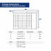 Chery Industrial 7ft Garage Storage Cabinet (35 Drawers & 1 Cabinet)