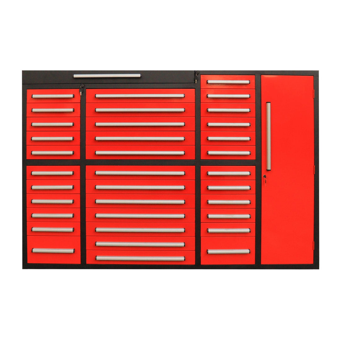 Chery Industrial 7ft Garage Storage Cabinet (35 Drawers & 1 Cabinet)