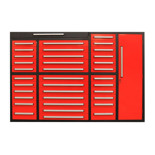 Chery Industrial 7ft Garage Storage Cabinet (35 Drawers & 1 Cabinet)