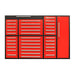 Chery Industrial 7ft Garage Storage Cabinet (35 Drawers & 1 Cabinet)
