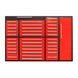 Chery Industrial 7ft Garage Storage Cabinet (35 Drawers & 1 Cabinet)