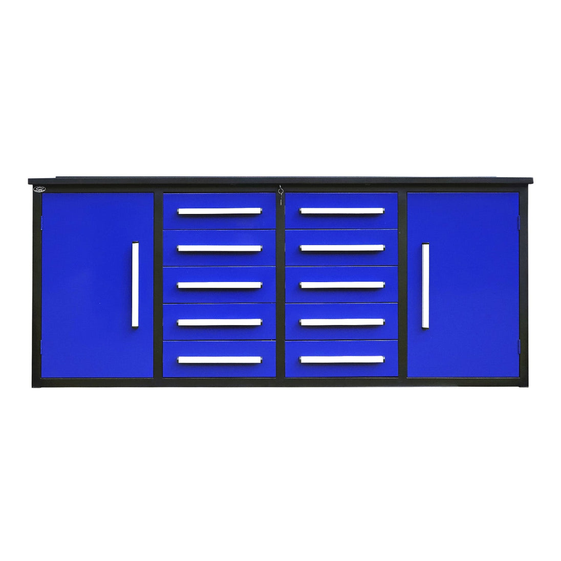Chery Industrial 7ft Heavy Duty Workbench with 10 Drawers & 2 Cabinets
