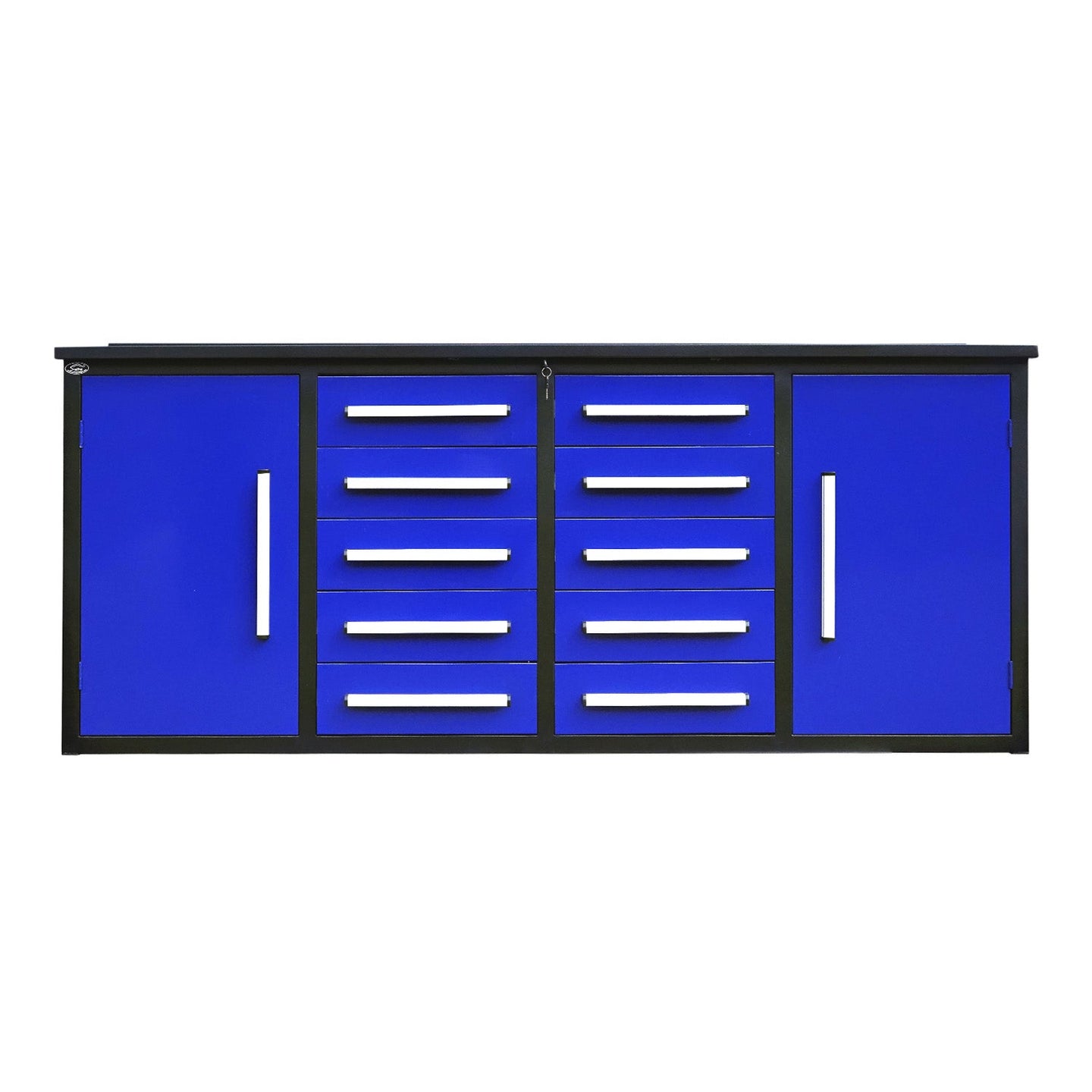 Chery Industrial 7ft Heavy Duty Workbench with 10 Drawers & 2 Cabinets