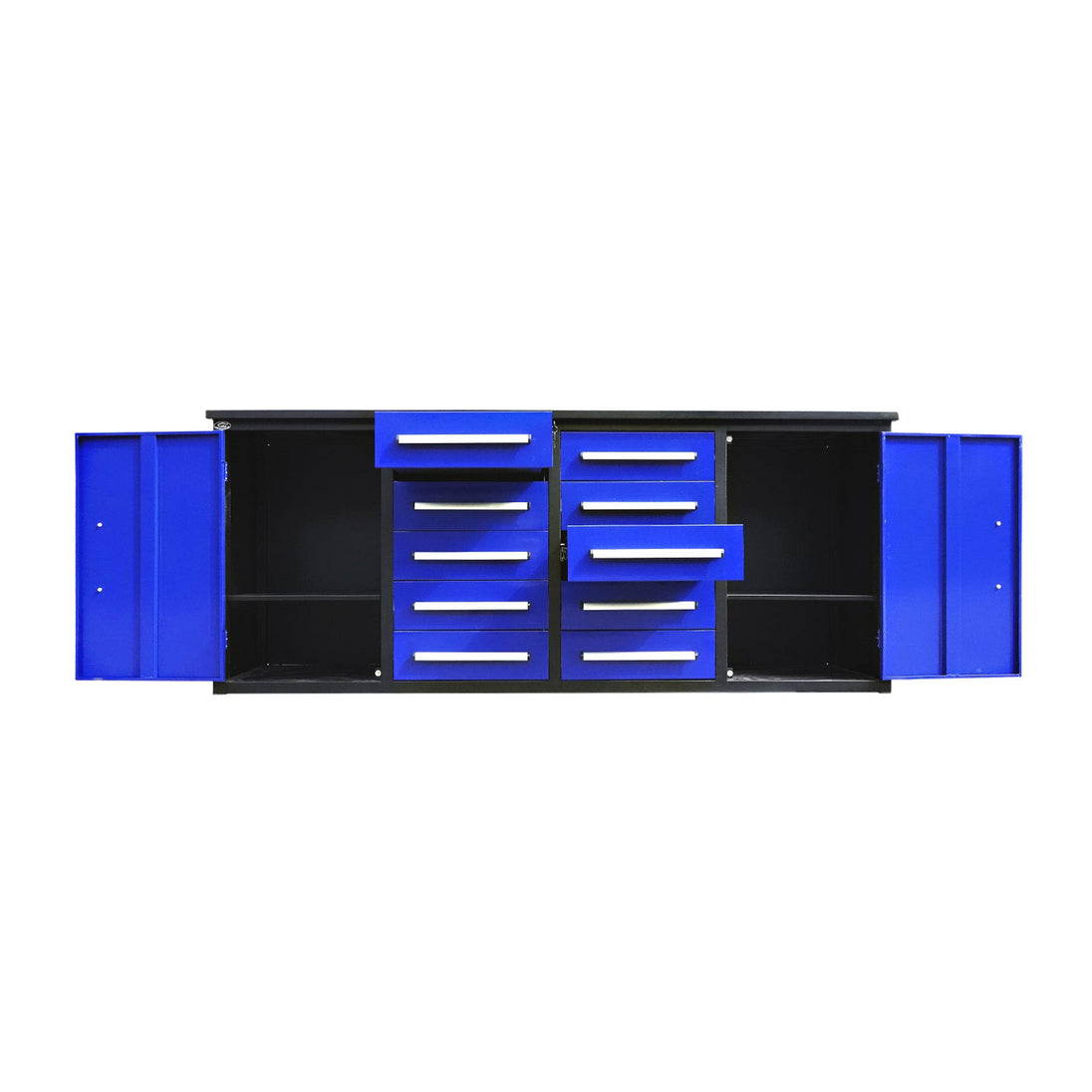 Chery Industrial 7ft Heavy Duty Workbench with 10 Drawers & 2 Cabinets