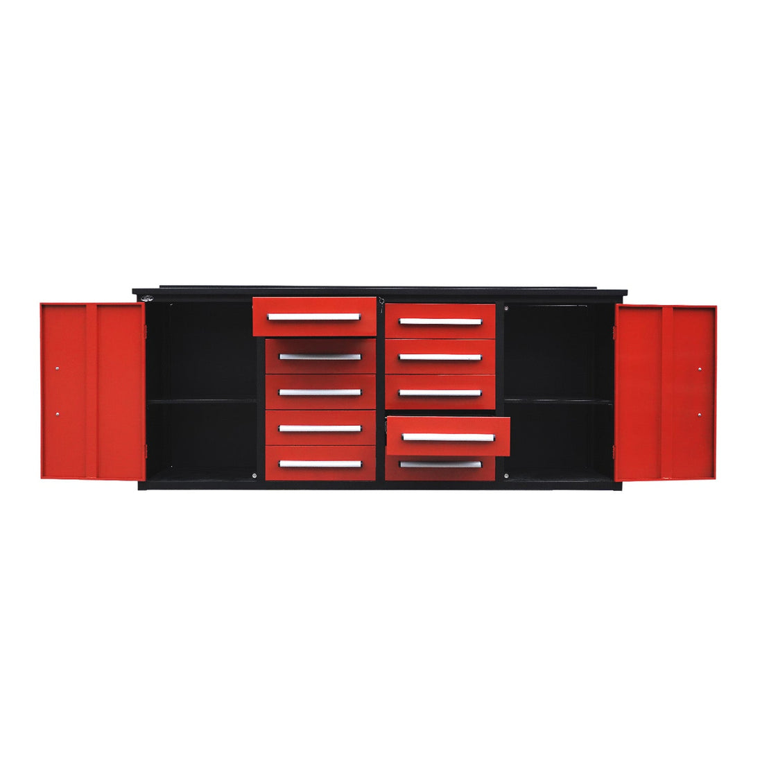 Chery Industrial 7ft Heavy Duty Workbench with 10 Drawers & 2 Cabinets