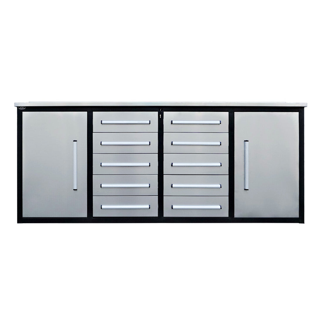 Chery Industrial 7ft Heavy Duty Workbench with 10 Drawers & 2 Cabinets