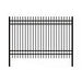 Chery Industrial | 10x7 ft Steel Fence with 4 Rails, 30 Panels