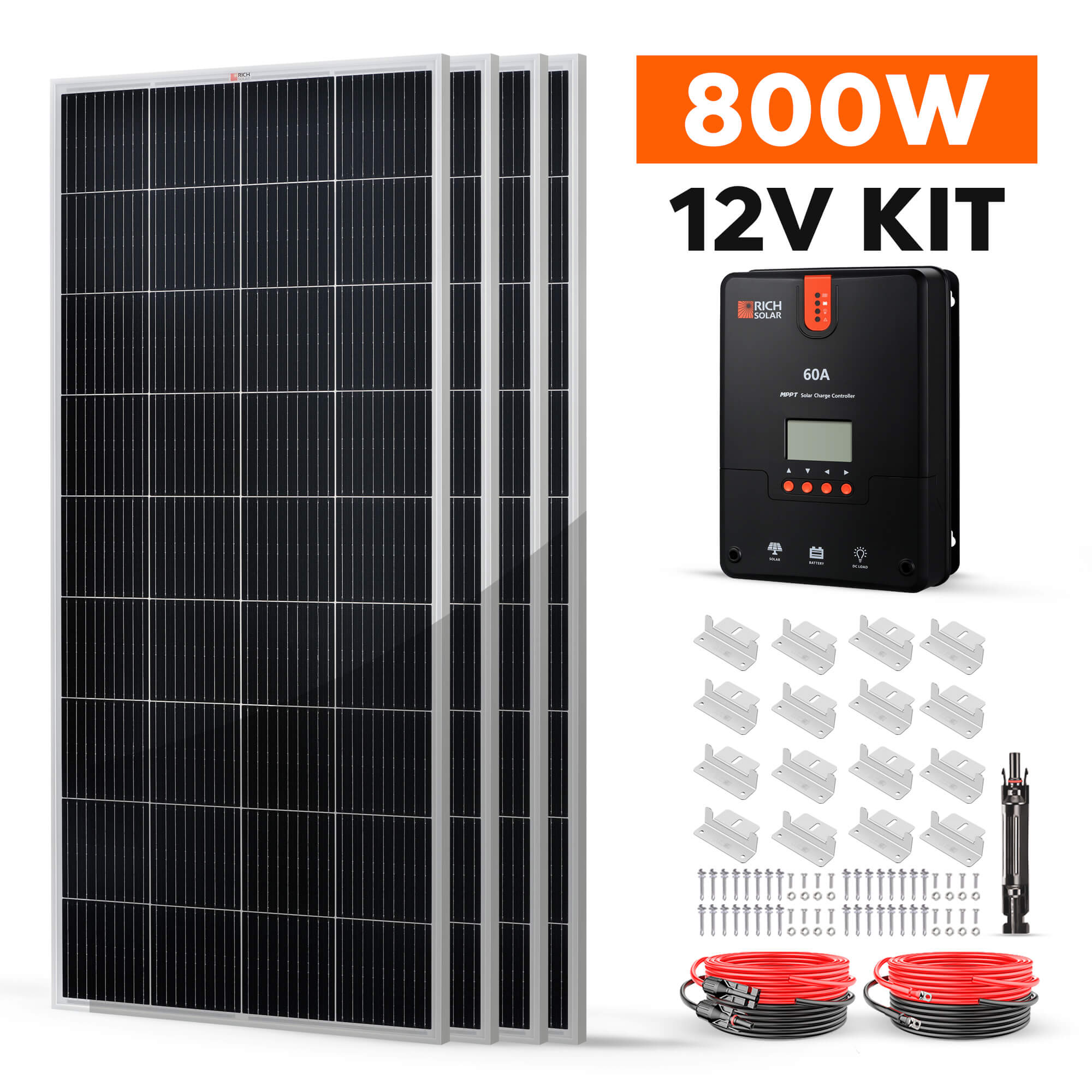 800 Watt Solar Kit