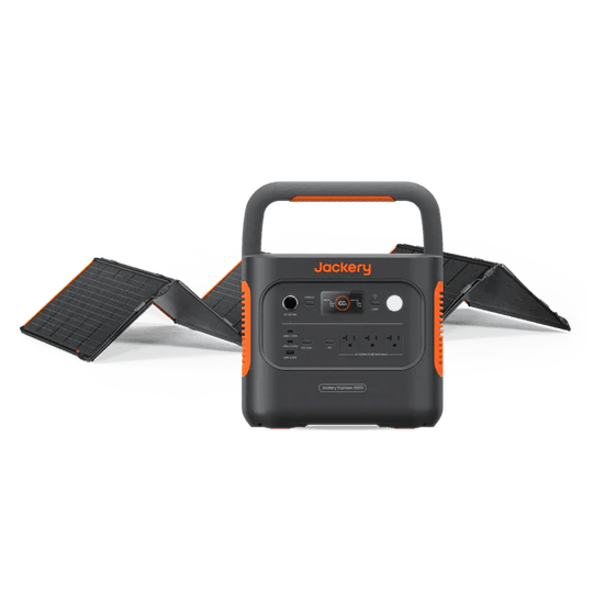 Jackery Explorer 2000 V2 Solar Generator + SolarSaga 500 X
