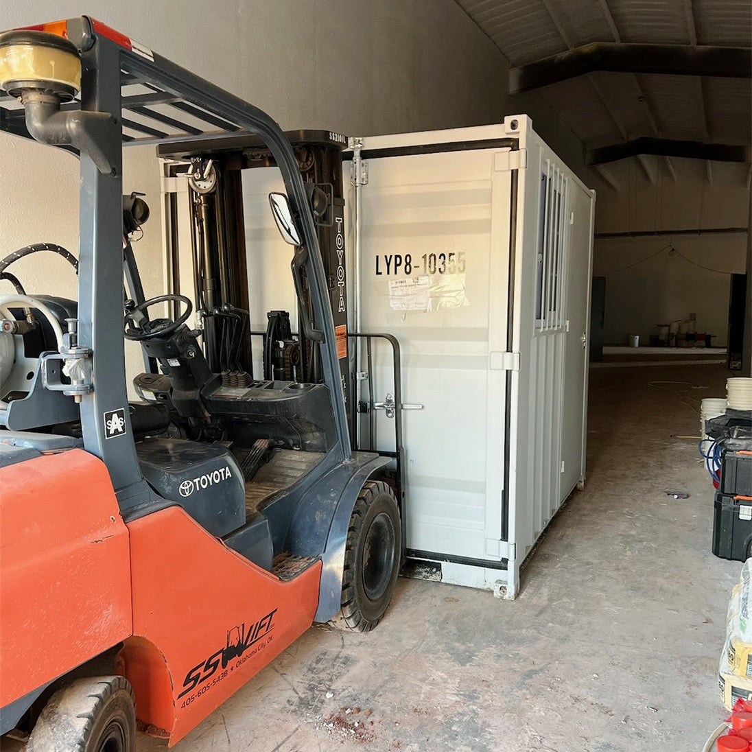 Chery Industrial 8ft Small Cubic Shipping Container