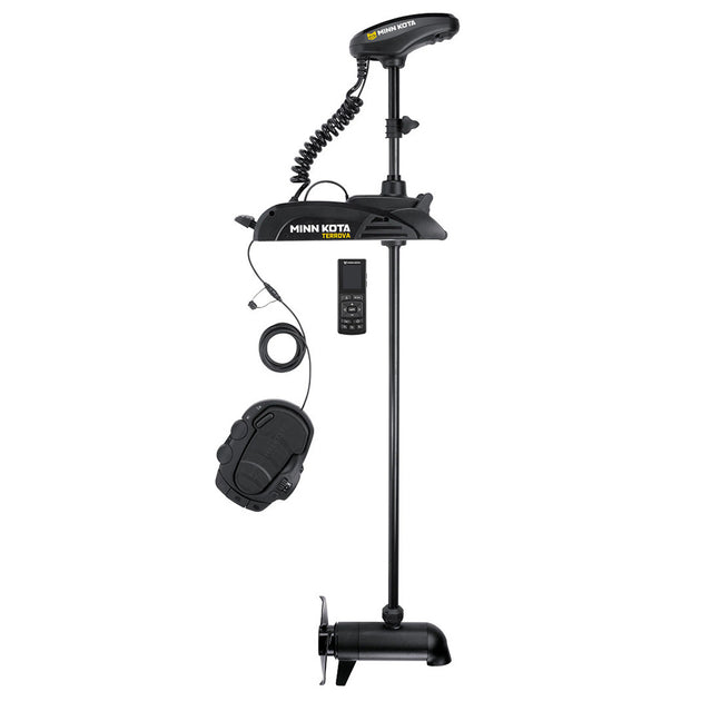 Minn Kota Terrova 112 Trolling Motor wWireless Remote  Dual Spectrum CHIRP  36V  112LB  72 1358311