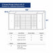 Chery Industrial 9 ft Garage Storage Cabinet with 34 Drawers & 2 Cabinets