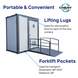 Chery Industrial Handicap-Accessible Portable Restroom for Disabled