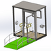 Chery Industrial Handicap-Accessible Portable Restroom for Disabled