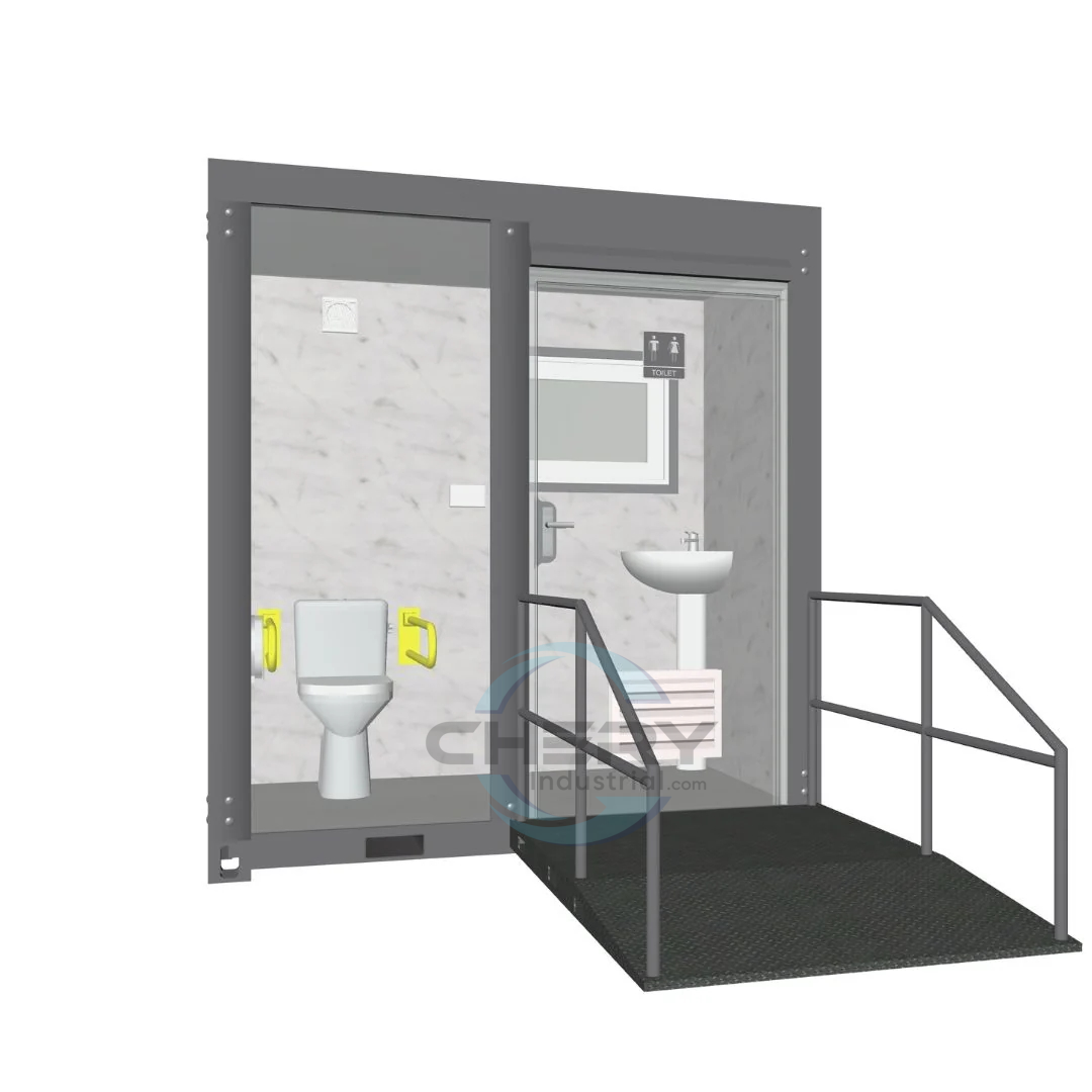 Chery Industrial Handicap-Accessible Portable Restroom for Disabled