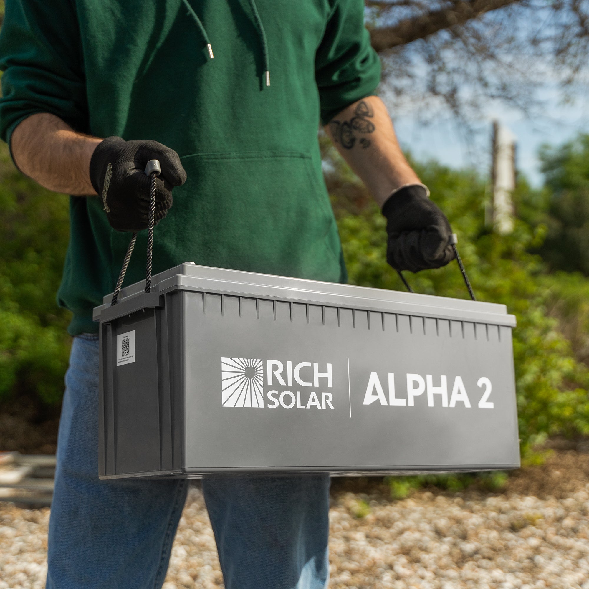 ALPHA 2 | 12V 200Ah LiFePO4 Battery | Powerful 12V Lithium Battery for RVs, Trailers, Vans, Boats, Off-Grid | 5,000 Lifetime Cycles | Bluetooth and Internal Heat Technology