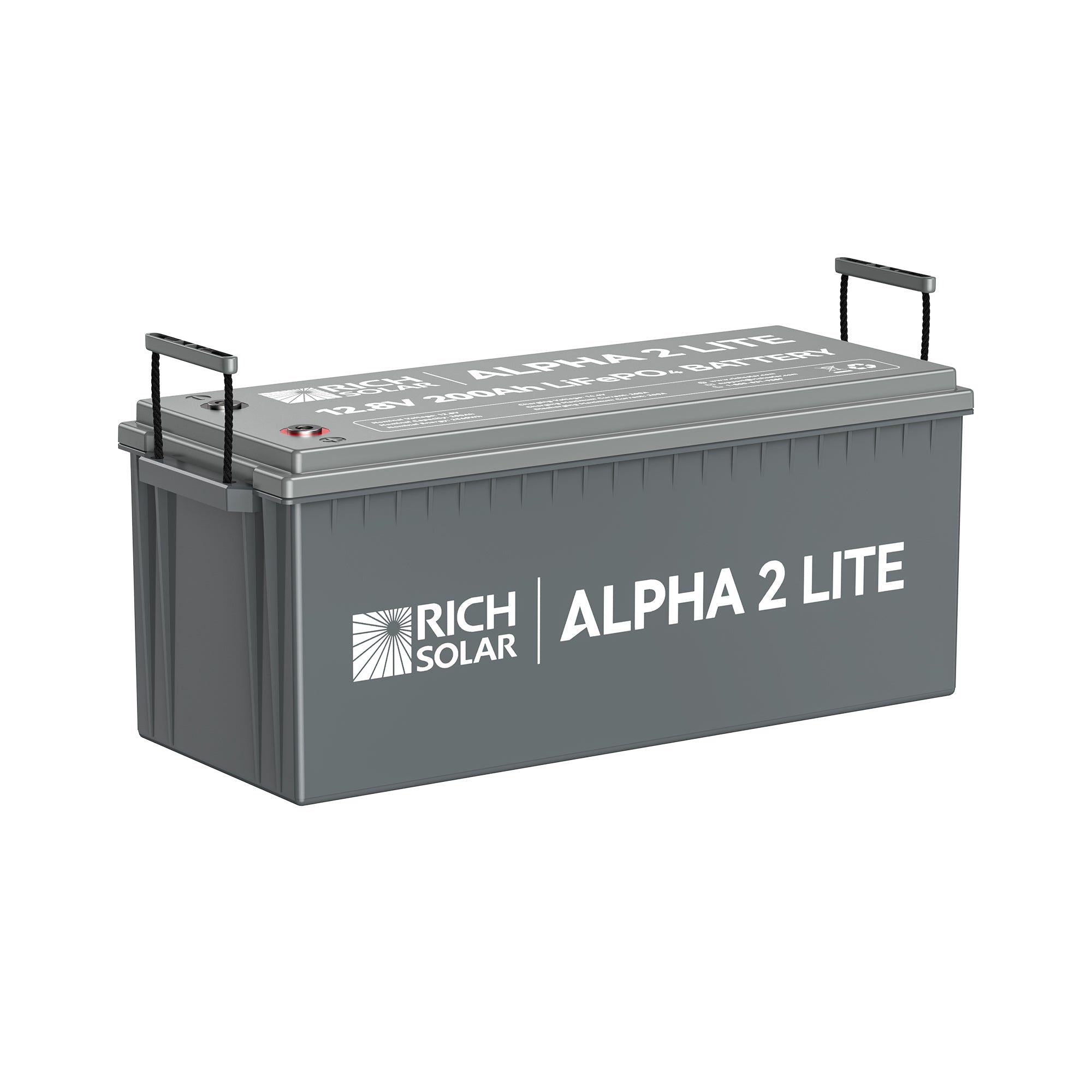 ALPHA 2 LITE | 12V 200Ah LiFePO4 Battery | Best 12V Deep Cycle Lithium Battery for RVs, Trailers, Vans, Boats, Off-Grid | 4,000 Lifetime Cycles | Best Value