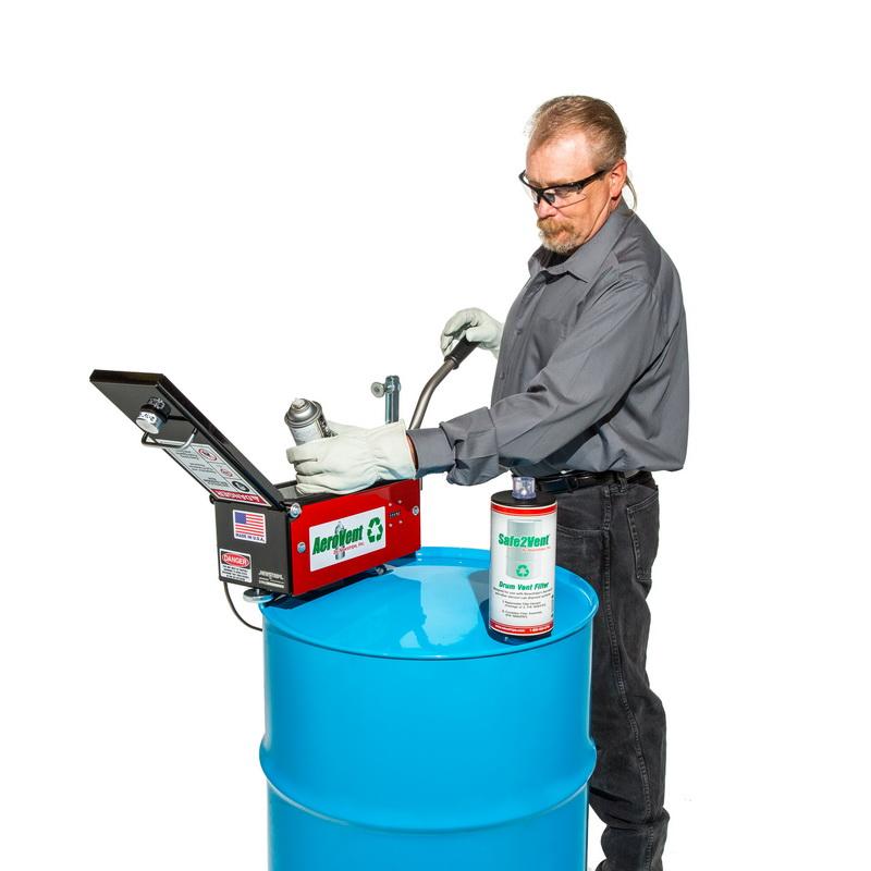 Newstripe | AeroVent 1X Aerosol Can Disposal System | 10004700