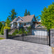 Chery Industrial 18x6 ft Steel Dual Swing Driveway Gate - PARIS Style