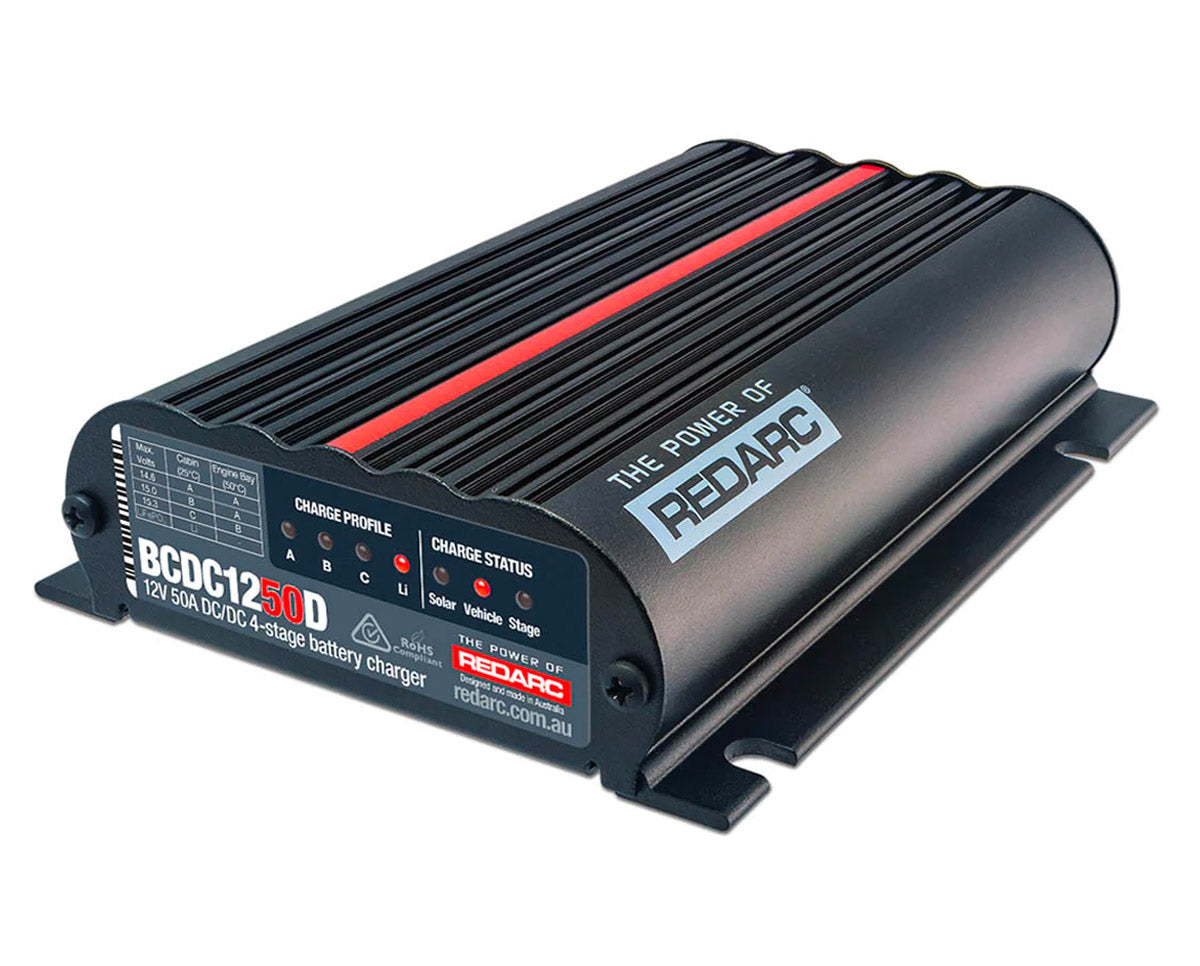 DC Battery Charger Dual Input 50A In-Vehicle