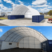 Chery Industrial 40x40x13 ft Container Shelter with Closed Back Panel
