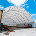 Chery Industrial 40x40x13 ft Container Shelter with Closed Back Panel