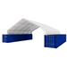 Chery Industrial 40'x40'x15' Double Truss Peak Container Canopy Shelter