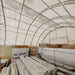 Chery Industrial 40x40x15 ft Container Shelter with Closed Back Panel